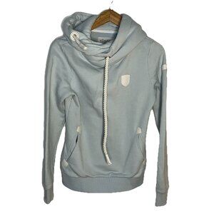 Wanakome Artemis Hoodie Womens S Light Blue Pullover Outdoor Gorpcore